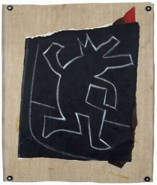 Keith Haring : Senza titolo (Subway Drawing)  - Asta Arte Moderna e Contemporanea - Associazione Nazionale - Case d'Asta italiane