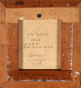 Angelo Savelli : White Relief  - Asta Arte Moderna e Contemporanea - Associazione Nazionale - Case d'Asta italiane