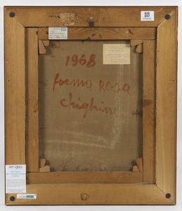 CHIGHINE ALFREDO (1914 - 1974) : Forma rosa.  - Asta ASTA 305 - ARTE MODERNA (online) - Associazione Nazionale - Case d'Asta italiane
