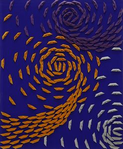 GUSMAROLI RICCARDO (n. 1963) - Vortice blu.