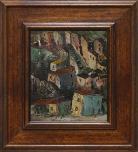 (TATO) GUGLIELMO SANSONI (1896 - 1974) - Paesaggio.