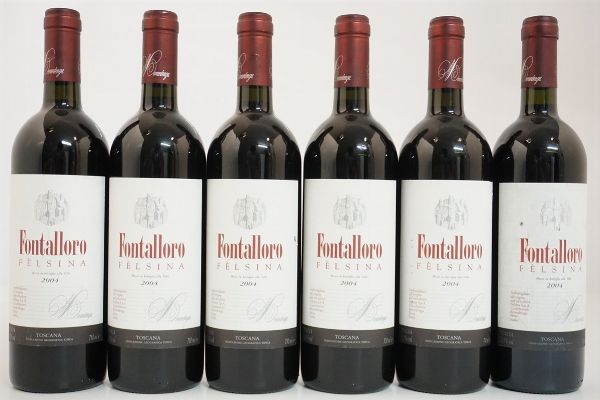 Fontalloro Felsina Berardenga 2004  - Asta ASTA A TEMPO | Smart Wine & Spirits - Associazione Nazionale - Case d'Asta italiane