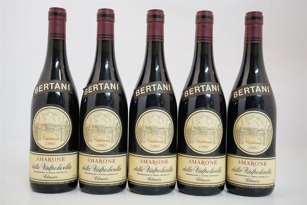 Amarone della Valpolicella Classico Bertani 1993  - Asta ASTA A TEMPO | Smart Wine & Spirits - Associazione Nazionale - Case d'Asta italiane