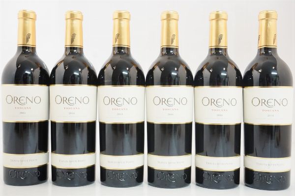 Oreno Tenuta Sette Ponti 2014  - Asta ASTA A TEMPO | Smart Wine & Spirits - Associazione Nazionale - Case d'Asta italiane