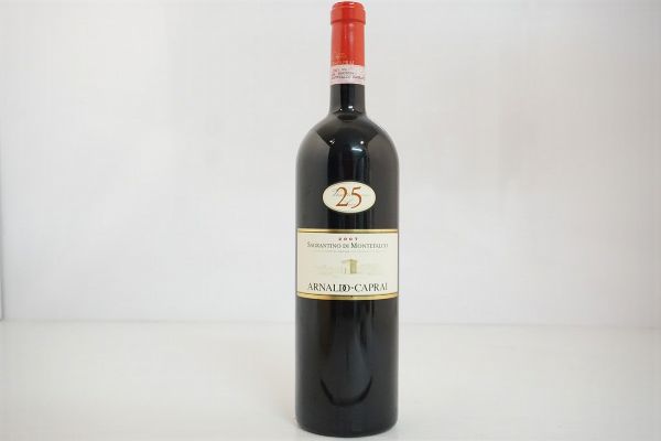Sagrantino di Montefalco 25 Anniversario Arnaldo Caprai 2007  - Asta ASTA A TEMPO | Smart Wine & Spirits - Associazione Nazionale - Case d'Asta italiane