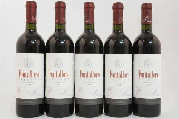 Fontalloro Felsina Berardenga 2001  - Asta ASTA A TEMPO | Smart Wine & Spirits - Associazione Nazionale - Case d'Asta italiane