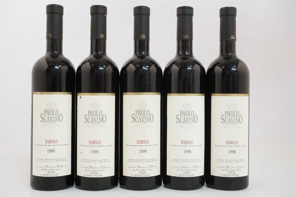 Barolo Paolo Scavino 1996  - Asta ASTA A TEMPO | Smart Wine & Spirits - Associazione Nazionale - Case d'Asta italiane