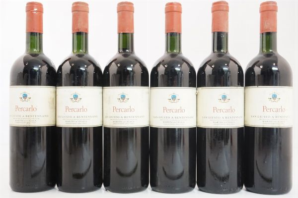 Percarlo San Giusto a Rentennano 1995  - Asta ASTA A TEMPO | Smart Wine & Spirits - Associazione Nazionale - Case d'Asta italiane