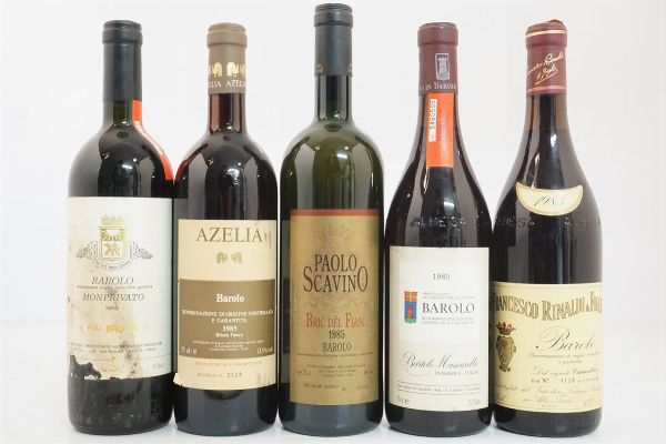 Selezione Barolo 1985  - Asta ASTA A TEMPO | Smart Wine & Spirits - Associazione Nazionale - Case d'Asta italiane
