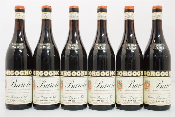 Barolo Riserva Borgogno 1982  - Asta ASTA A TEMPO | Smart Wine & Spirits - Associazione Nazionale - Case d'Asta italiane