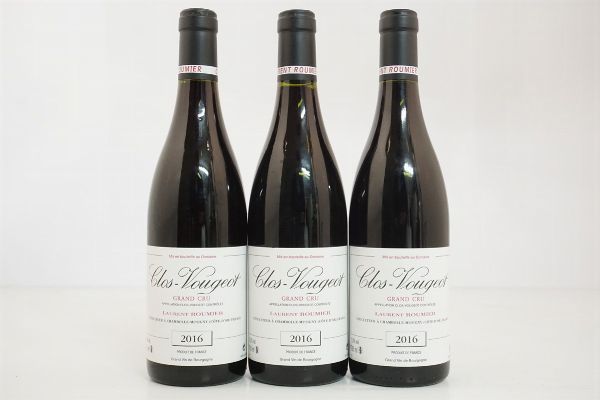 Clos-Vougeot Domaine Laurent Roumier 2016  - Asta ASTA A TEMPO | Smart Wine & Spirits - Associazione Nazionale - Case d'Asta italiane