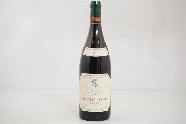 Romanée Saint Vivant Domaine Charles Thomas 2001  - Asta ASTA A TEMPO | Smart Wine & Spirits - Associazione Nazionale - Case d'Asta italiane