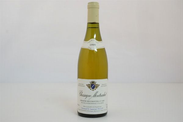 Chassagne Montrachet Grand Ruchottes Domaine Fernand & Laurent Pillot 1999  - Asta ASTA A TEMPO | Smart Wine & Spirits - Associazione Nazionale - Case d'Asta italiane
