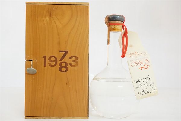Grappa di Monovitigno Picolit Nonino Cru 1973 - 1983  - Asta ASTA A TEMPO | Smart Wine & Spirits - Associazione Nazionale - Case d'Asta italiane
