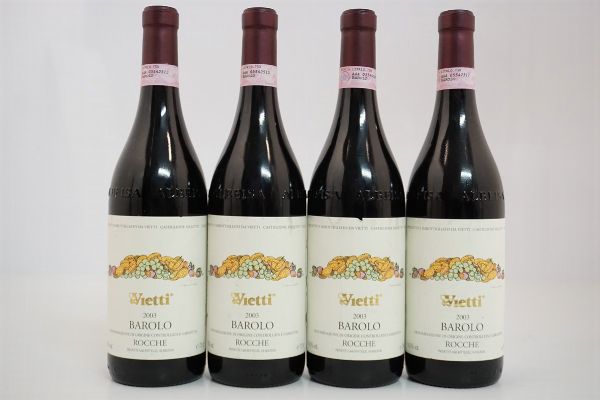 Barolo Le Rocche Vietti 2003  - Asta ASTA A TEMPO | Smart Wine & Spirits - Associazione Nazionale - Case d'Asta italiane