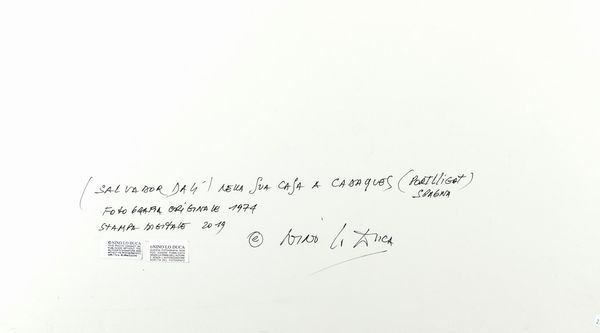 Lo Duca Nino : Ritratto di Salvador Dal, 1974  - Asta Asta a Tempo | Nino lo Duca - Associazione Nazionale - Case d'Asta italiane