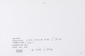 Lo Duca Nino : Alfabeto umano (LOVE) foto pittura Fotografia del 1970, dipinta nel 2020  - Asta Asta a Tempo | Nino lo Duca - Associazione Nazionale - Case d'Asta italiane
