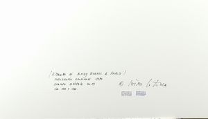 Lo Duca Nino : Ritratto di Andy Warhol a Napoli, 1980  - Asta Asta a Tempo | Nino lo Duca - Associazione Nazionale - Case d'Asta italiane
