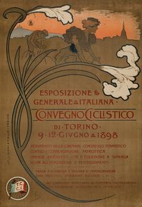 Pic - ESPOSIZIONE GENERALE ITALIANA - CONVEGNO CICLISTICO TORINO