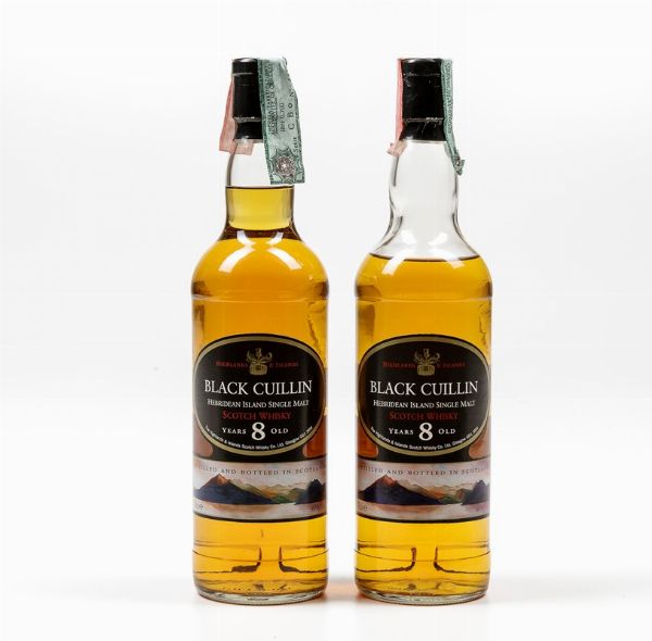 *Black Cuillin, Scotch Whisky 8 years  - Asta Asta a Tempo | Vini - Associazione Nazionale - Case d'Asta italiane