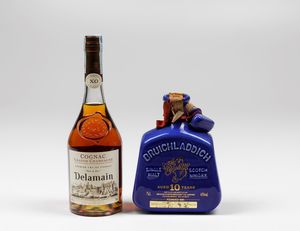 Delamain, Cognac Grande Champagne Pale & Dry Bruichladdich, Scotch Whisky 10 years  - Asta Asta a Tempo | Vini - Associazione Nazionale - Case d'Asta italiane