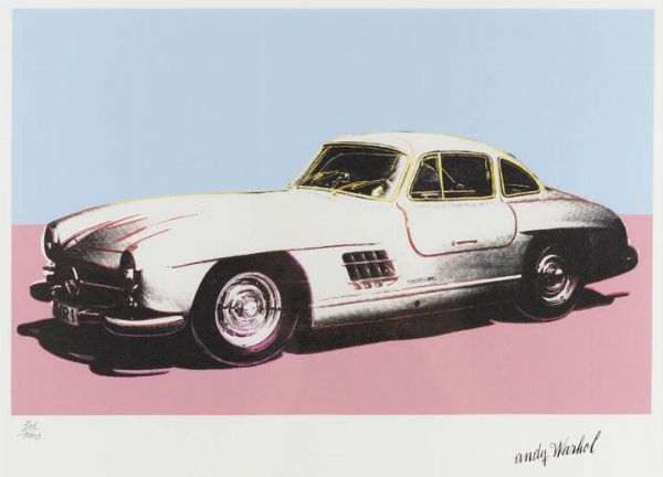 ANDY WARHOL USA 1927 - 1987 : Mercedes  - Asta Asta di grafica - Associazione Nazionale - Case d'Asta italiane