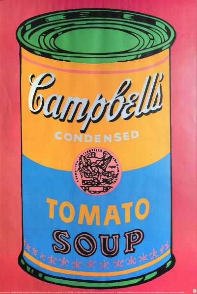 ANDY WARHOL USA 1927 - 1987 : Campbell's soup - Tomato soup  - Asta Asta di grafica - Associazione Nazionale - Case d'Asta italiane