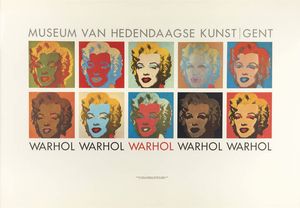 MANIFESTO - Andy Warhol  Museum Van Hedendaagse Kunst  Gent  1964