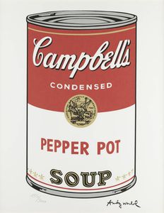 ANDY WARHOL USA 1927 - 1987 - Campbell's soup- Pepper pot