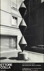 MANIFESTO - Ettore Colla. Una scultura nella strada