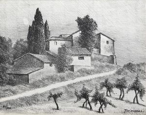 NINO TIRINNANZI Greve in Chianti (FI) 1923 - 2002 - Case
