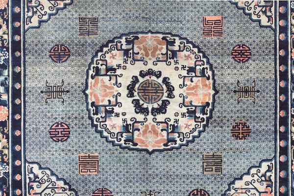 Importante tappeto, Mongolia fine XIX secolo  - Asta Tappeti Antichi - Associazione Nazionale - Case d'Asta italiane