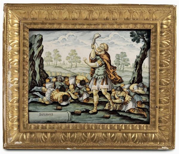 Targa Castelli dAbruzzo, Berardino Gentili il Giovane (1727?-1813)  - Asta Maioliche e Porcellane - Associazione Nazionale - Case d'Asta italiane