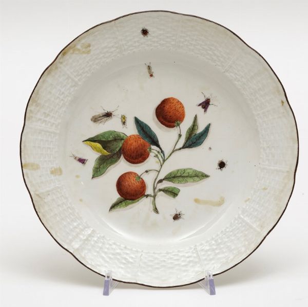 Due piatti Meissen, 1737-1740 circa  - Asta Maioliche e Porcellane - Associazione Nazionale - Case d'Asta italiane