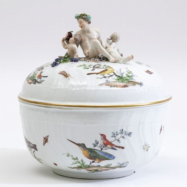 Ciotola con coperchio Meissen, 1763-1774  - Asta Maioliche e Porcellane - Associazione Nazionale - Case d'Asta italiane