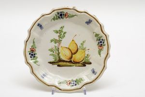 Coppia di piatti Lodi, 1775-1800  - Asta Maioliche e Porcellane - Associazione Nazionale - Case d'Asta italiane