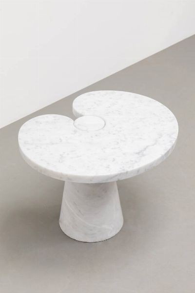 ANGELO MANGIAROTTI : Tavolino mod. Eros  - Asta Asta 175 Design - Associazione Nazionale - Case d'Asta italiane