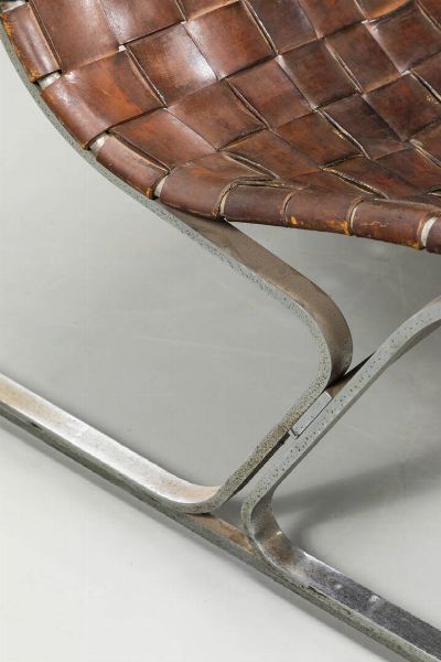 ROSS LITTELL : Coppia sedie mod. PLR1  - Asta Asta 175 Design - Associazione Nazionale - Case d'Asta italiane
