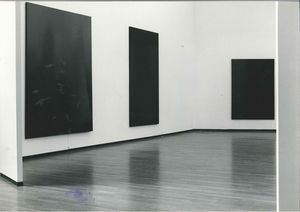 Licitra Salvatore - Installazioni: Claudio Olivieri PAC, Milano, Maggio - Giugno 1982