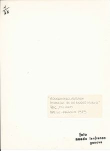 Lanfranco Nanda : Moenchengladbach. Immagini di un nuovo Museo, PAC, Milano, Aprile - Maggio 1979  - Asta Asta a Tempo | Fotografia - Associazione Nazionale - Case d'Asta italiane