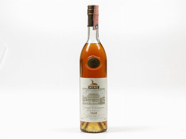 *Thomas Hine, Grande Champagne Cognac  - Asta Vini Pregiati e da Collezione - Associazione Nazionale - Case d'Asta italiane