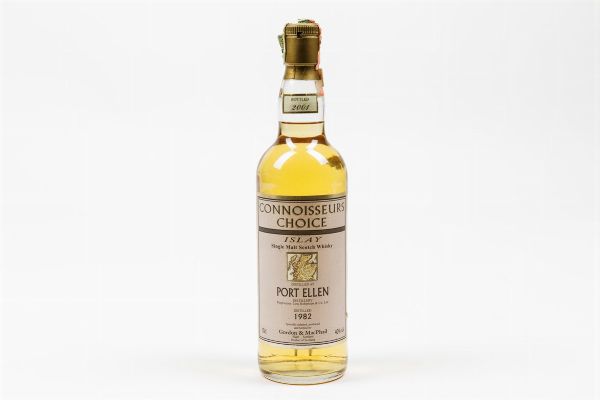 Port Ellen Connoisseurs Choice, Gordon & MacPhail, Islay Single Malt Scotch Whisky  - Asta Vini Pregiati e da Collezione - Associazione Nazionale - Case d'Asta italiane