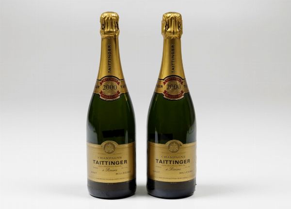 Taittinger, Champagne Millesimee  - Asta Vini Pregiati e da Collezione - Associazione Nazionale - Case d'Asta italiane