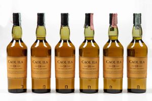 *Caol Ila, Islay Single Malt Whisky 18 years  - Asta Vini Pregiati e da Collezione - Associazione Nazionale - Case d'Asta italiane