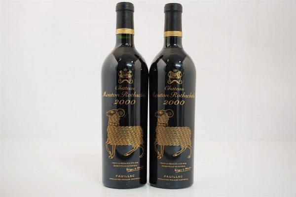 Château Mouton Rothschild 2000  - Asta Vini Pregiati e Distillati da Collezione - Associazione Nazionale - Case d'Asta italiane