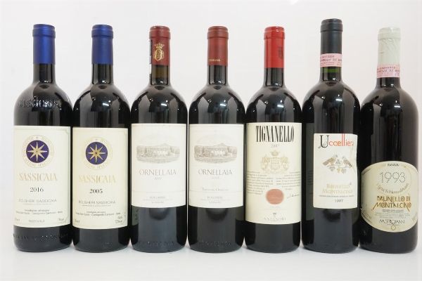 Selezione Toscana  - Asta Vini Pregiati e Distillati da Collezione - Associazione Nazionale - Case d'Asta italiane
