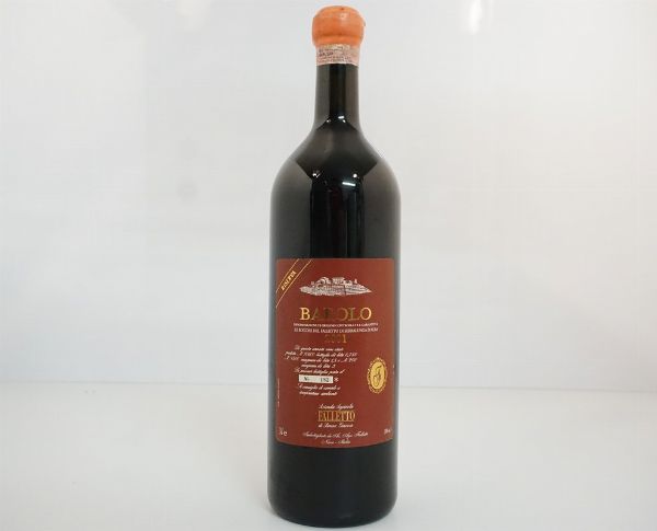 Barolo Falletto Riserva Etichetta Rossa Bruno Giacosa 2001  - Asta Vini Pregiati e Distillati da Collezione - Associazione Nazionale - Case d'Asta italiane