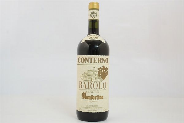 Barolo Monfortino Riserva Giacomo Conterno 2000  - Asta Vini Pregiati e Distillati da Collezione - Associazione Nazionale - Case d'Asta italiane