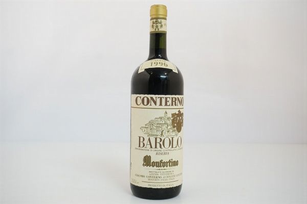 Barolo Monfortino Riserva Giacomo Conterno 1996  - Asta Vini Pregiati e Distillati da Collezione - Associazione Nazionale - Case d'Asta italiane