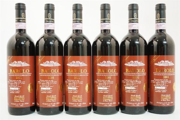 Barolo Falletto Vigna le Rocche Riserva Etichetta Rossa Bruno Giacosa 2001  - Asta Vini Pregiati e Distillati da Collezione - Associazione Nazionale - Case d'Asta italiane